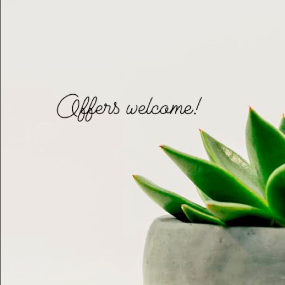 Offers welcome 🌿